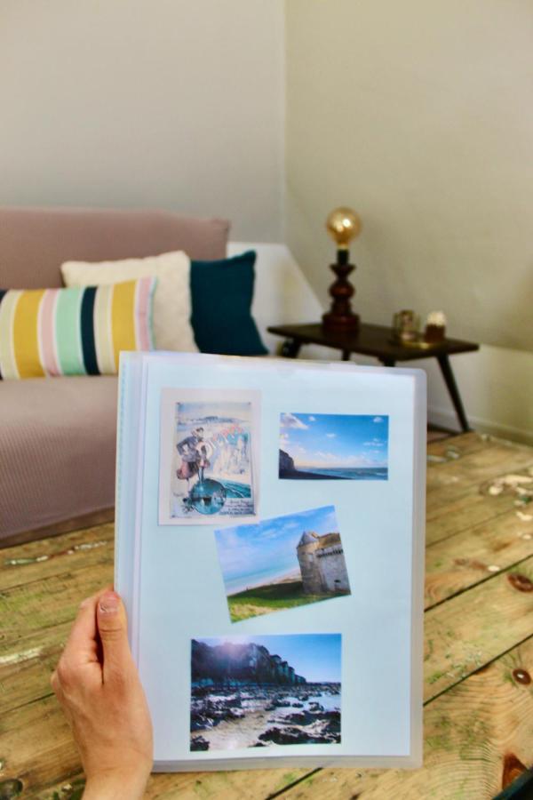 Toutes Voiles Dehors - Vue Mer & Chateau - Cosy ดิเอป ภายนอก รูปภาพ