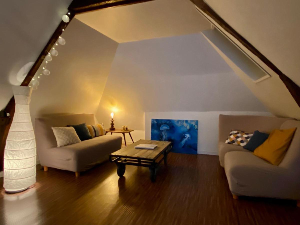 Toutes Voiles Dehors - Vue Mer & Chateau - Cosy ดิเอป ภายนอก รูปภาพ