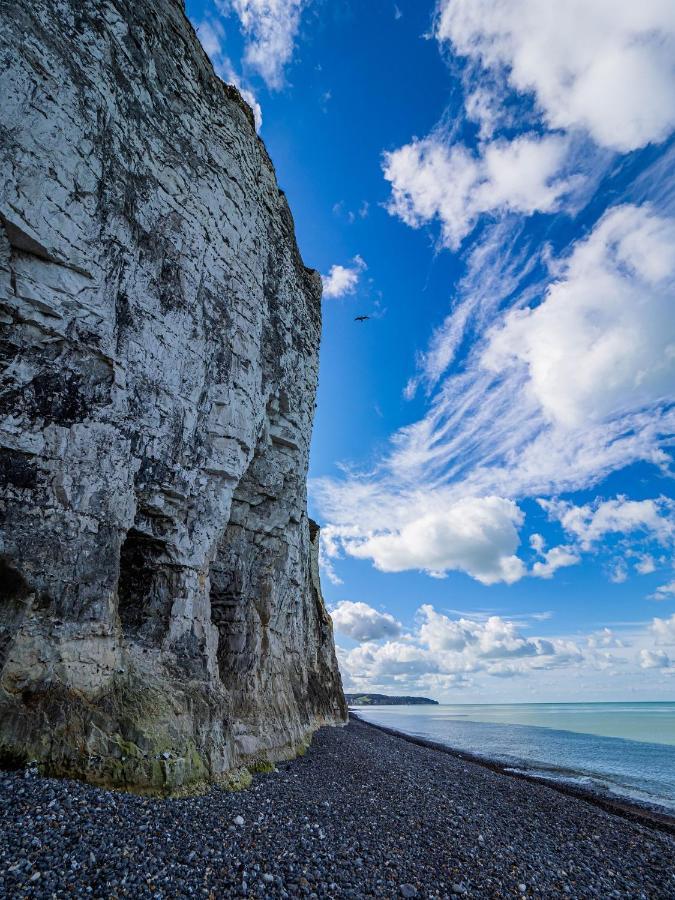 Toutes Voiles Dehors - Vue Mer & Chateau - Cosy ดิเอป ภายนอก รูปภาพ