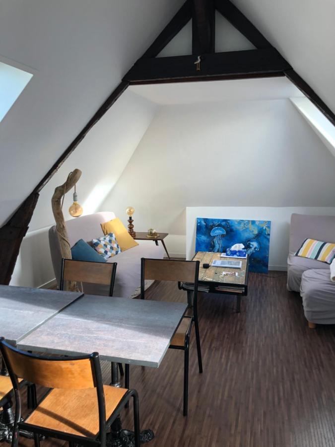 Toutes Voiles Dehors - Vue Mer & Chateau - Cosy ดิเอป ภายนอก รูปภาพ